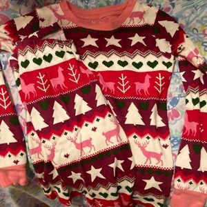 Hayley holiday girls pajamas size 6